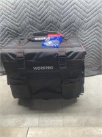 Unused 87 piece Work Pro tool bag and