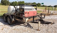 12' FLATBED W/ HEATED POWER WASHER