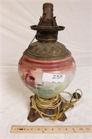 Footted Oil Lamp