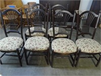 FORMAL DINING ROOM PEDESTAL TABLE AND 6 CHAIRS W/L