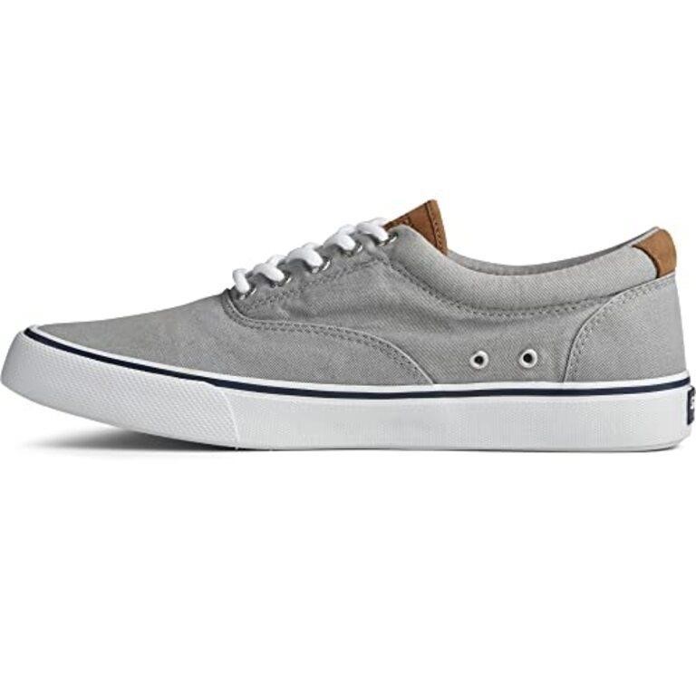 Sperry Men's Striper II Cvo Sneaker, Sw Grey, 8 W