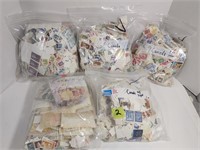 5 Large ziplock bags containing Canadin used