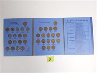 Canadian small cent collection in