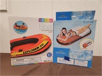 Intex Explorer 200 Inflatable Boat 2 Person River