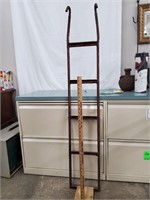 Antique Metal Apple Picking Ladder