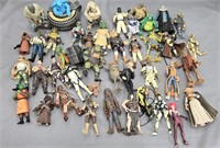 Lg. Lot Star Wars Figurines &  Accessories 90's