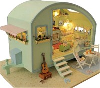 CUTEROOM, Dollhouse Miniature with Furniture, 3D W