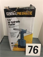 CENTRAL PNEUMATIC 1/4" AIR HYDRAULIC RIVETER