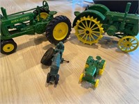 John Deere toy tractors