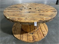 Electrical Reel Table - Sanded, Scorched &