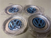 4 Volkswagen Hub Caps