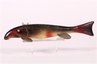 10.5" Red Horse Sucker Fish Spearing Decoy by Bud