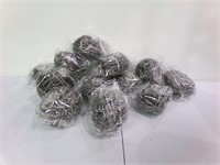 Stainless steel scrubbers