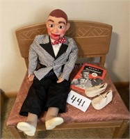 Howdy Doody ventriloquist doll with extra shoes