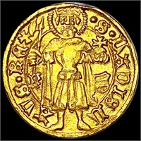 1458-1490 Hungarian Gold Gulden XF+