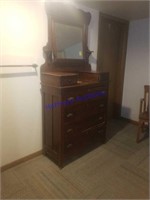 4 drawer dresser with mirror and jewelry drawers