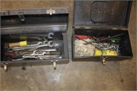 Two Craftsman Tool Boxes with Contents