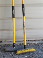 (2) Jobsite Long Handle Cleaning Brushes