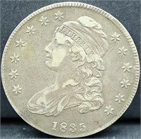 1835 bust half dollar