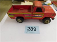 1970s Tonka red pickup truck w/ plastic grill &