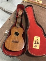 Harmony mini guitar w/ case