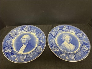 Wedgewood Martha & General Washington plates