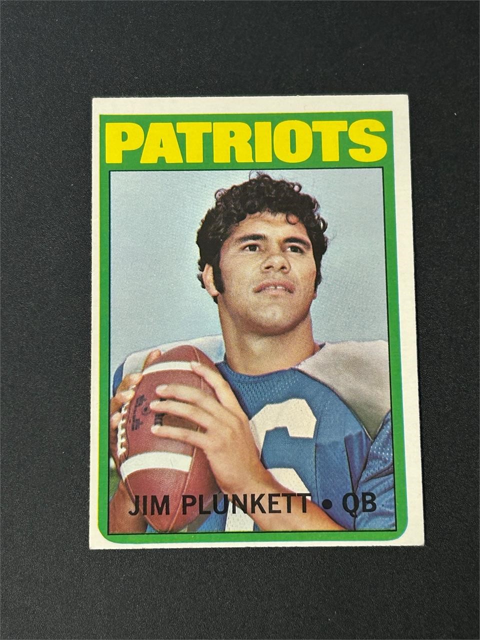 1972 Topps Jim Plunkett Rookie Card