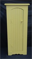 Wood Cabinet Painted Yellow