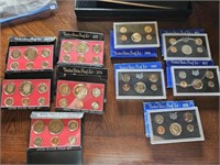 Various Years 1968-1978 Proof Sets (10)
