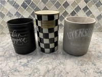 Kitchen Counter Utensil Holders (3)