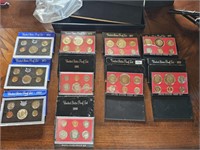 Various Years 1969-1981Proof Sets (10)