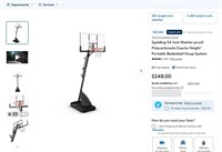 E6549  Spalding 54in. BBall System