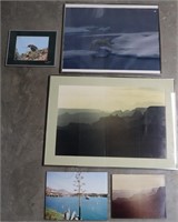 5pc Framed Photography