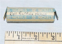 2 DOLLAR ROLL BUFFALO NICKELS