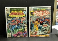 2 Tomb of Dracula 1973 #8 1977 #59 - Marvel Comics
