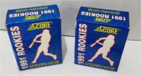 2 Score Baseball Sets 1991