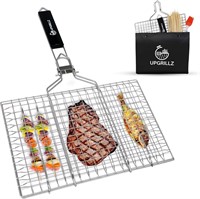 BBQ Fish Grill Basket for Outdoor Grill