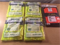 Safety Vest LOT of 5 All XL