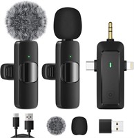 HMKCH Wireless Lavalier Microphone for iPhone -