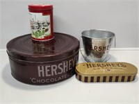 Hershey's Chocolate Tins