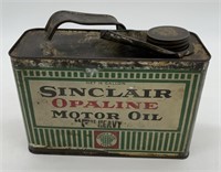 Sinclair Opaline Motor Oil 1/2 gallon tin