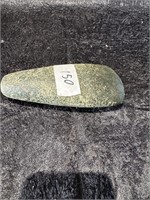 PRIMITIVE STONE AXE HEAD 5 1/2" LONG