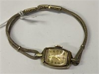 Vintage Elgin Gold Filled Womens Wrist Watch