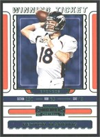 Parallel Insert Peyton Manning Denver Broncos