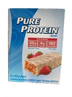 Sealed- Pure Protein Bars, Strawberry, 20G Protein