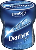 Sealed- Dentyne Ice Peppermint Bottle Candy, 60 Co