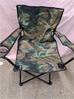 Portable Folding Camo Camping/Fishing Chair