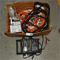 Battery Charger, Jumper Cables & Extension Cords