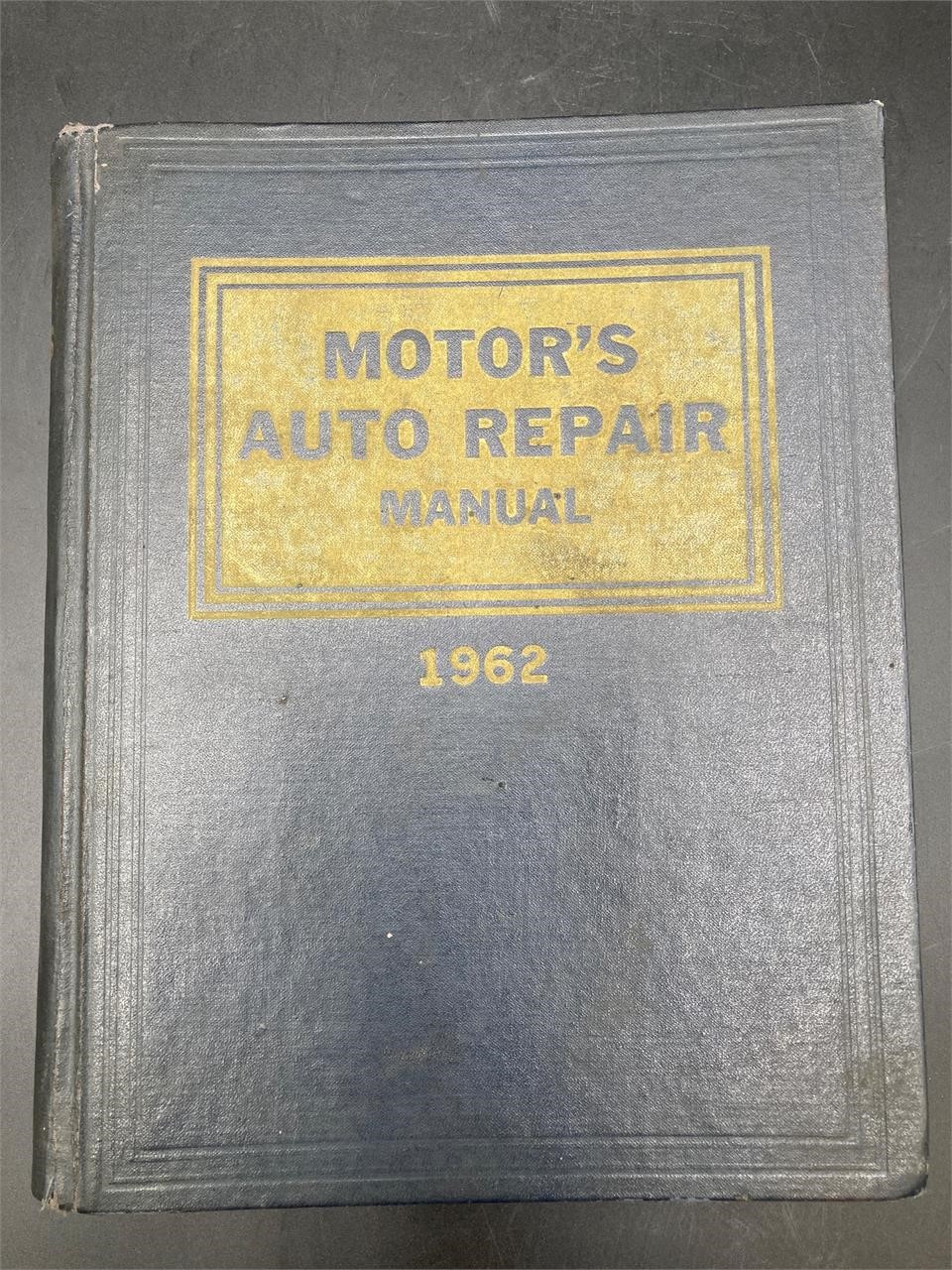 Vintage 1962 Motor’s Auto Repair Manual