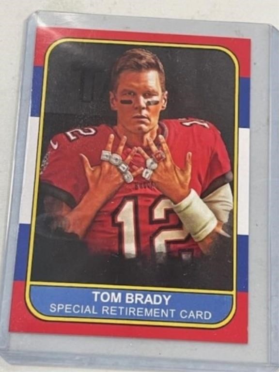 TOM BRADY SPORTS JOURNAL RETIREMENT